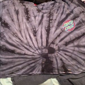 Santa Cruz cropped shirt